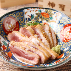 知覧鶏もも刺し