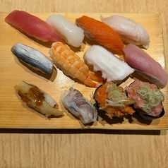 旬の握り盛り合わせ