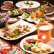 九州の旬の食材が楽しめるお料理の数々。