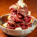 料理メニュー写真 なまらうまい！たれハラミタワー 200g