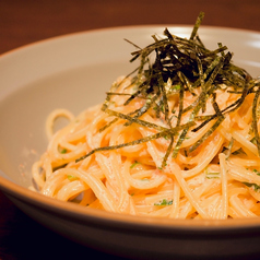 明太子のクリームパスタ