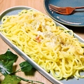 料理メニュー写真&nbsp;カルボナーラの生パスタ