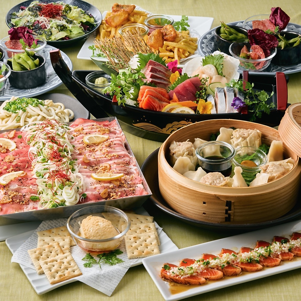 蒲田駅徒歩1分！2時間飲み放題付きのコース多数ご用意しております♪