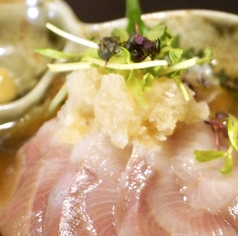ぶりしゃぶ柚子おろし大根添え