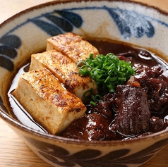豆富と牛すじの煮込み