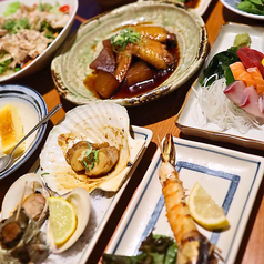 力丸 炉ばた茶屋 旅籠 はたごのコース写真