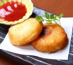 チーズ入り芋もち