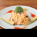 料理メニュー写真&nbsp;明太クリームスパゲティ