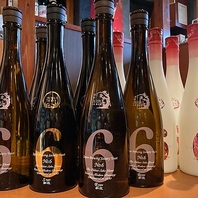 こだわりの日本酒等種類豊富なお酒をご用意