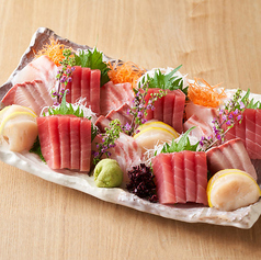 旬魚の盛り合わせ