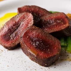 岐阜県産鹿のロースト 粒マスタード添え