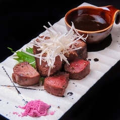 阿波地美栄 鹿肉のヒレステーキ