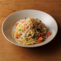 スパゲッティ しらすのシチリア風