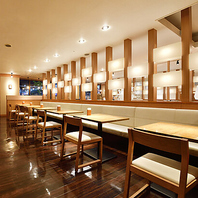 京都らしさにこだわった和の趣あふれる空間でゆったり。