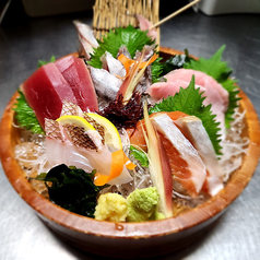 ５種の刺身盛り合わせ