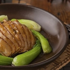 高菜入り豚の角煮/四川ホイコーロウ