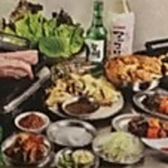 明洞市場のコース写真