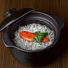 【土鍋ご飯】釜揚げしらす明太