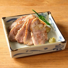 鴨焼(京鴨)長葱を添えて