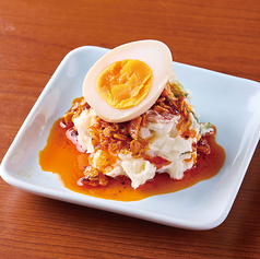 食べるラー油のポテサラ