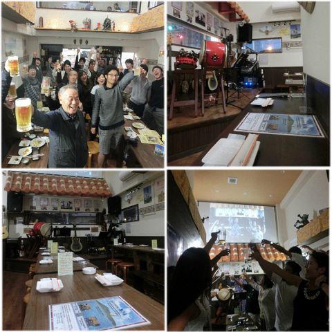 島唄ライブの様子