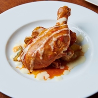 鶏のパリパリ焼き