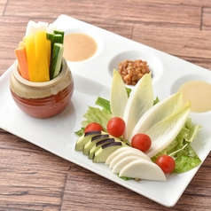 4種の野菜スティック