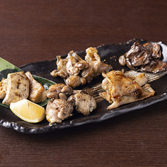 炭火焼鳥 五種盛り合わせ