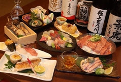 銀しゃり飯と魚 ばん屋 別邸のコース写真