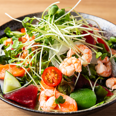 黒酢海鮮サラダ