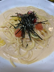 明太子クリームパスタ