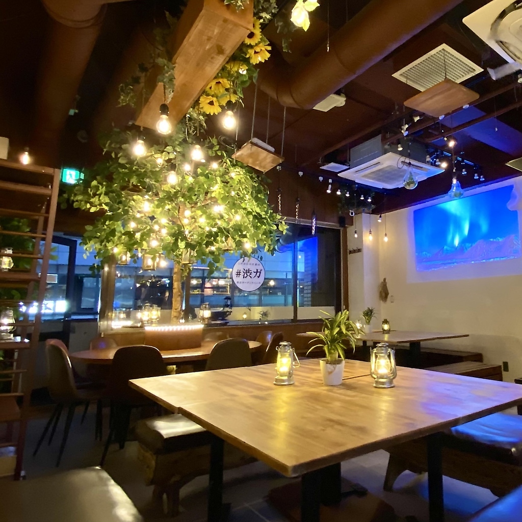 渋谷道玄坂に面した大きな窓は換気バッチリ☆