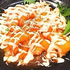 えびマヨチリソース/辛ーい豚キムチ/チーズとん平焼き 各