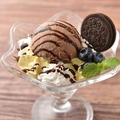 料理メニュー写真 濃厚ベルギーチョコレートパフェ