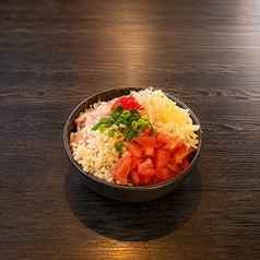 トマトチーズもんじゃ