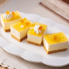 柚子のホワイトチョコケーキ