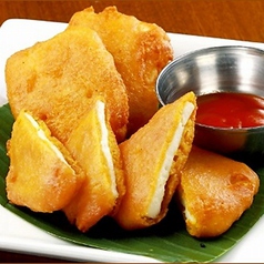 パニール・パコダ （ 4個）【Paneer pakoda （ 4 pieces） （Cottage Cheese Dumplings）】