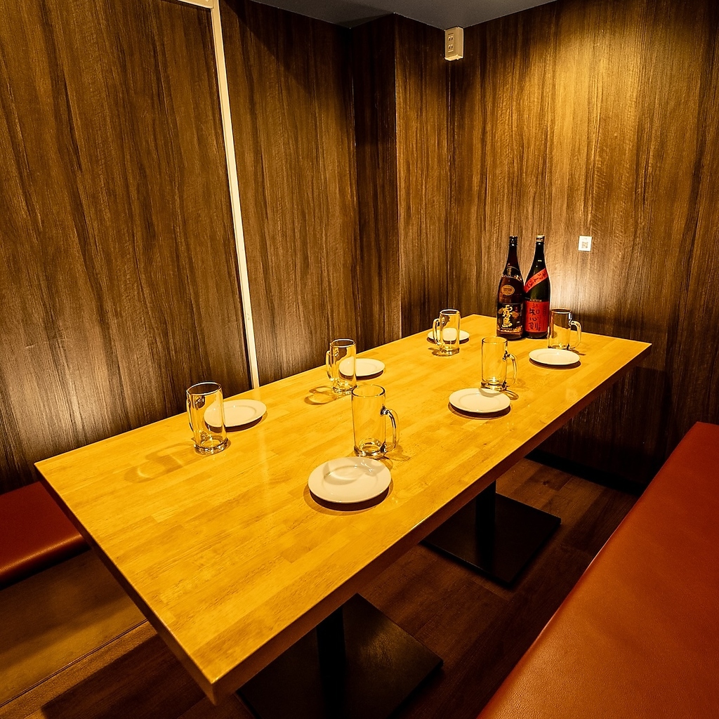 【広電本線立町駅徒歩4分】焼き鳥&野菜巻き食べ放題個室居酒屋！