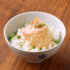 海鮮のゴマ茶漬け