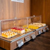 充実のデザートバー☆