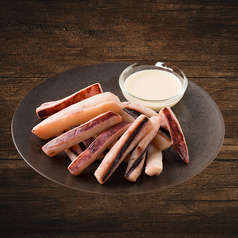 炙り焼きイカの冷製 燻製シーザードレッシング