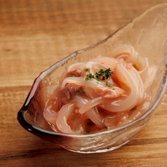 イカ　青唐辛子酒盗和え