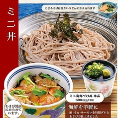 ミニ丼各種