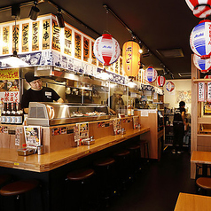 活気あふれるカウンター席もご用意しております！