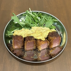 厚切りハムカツタルタル