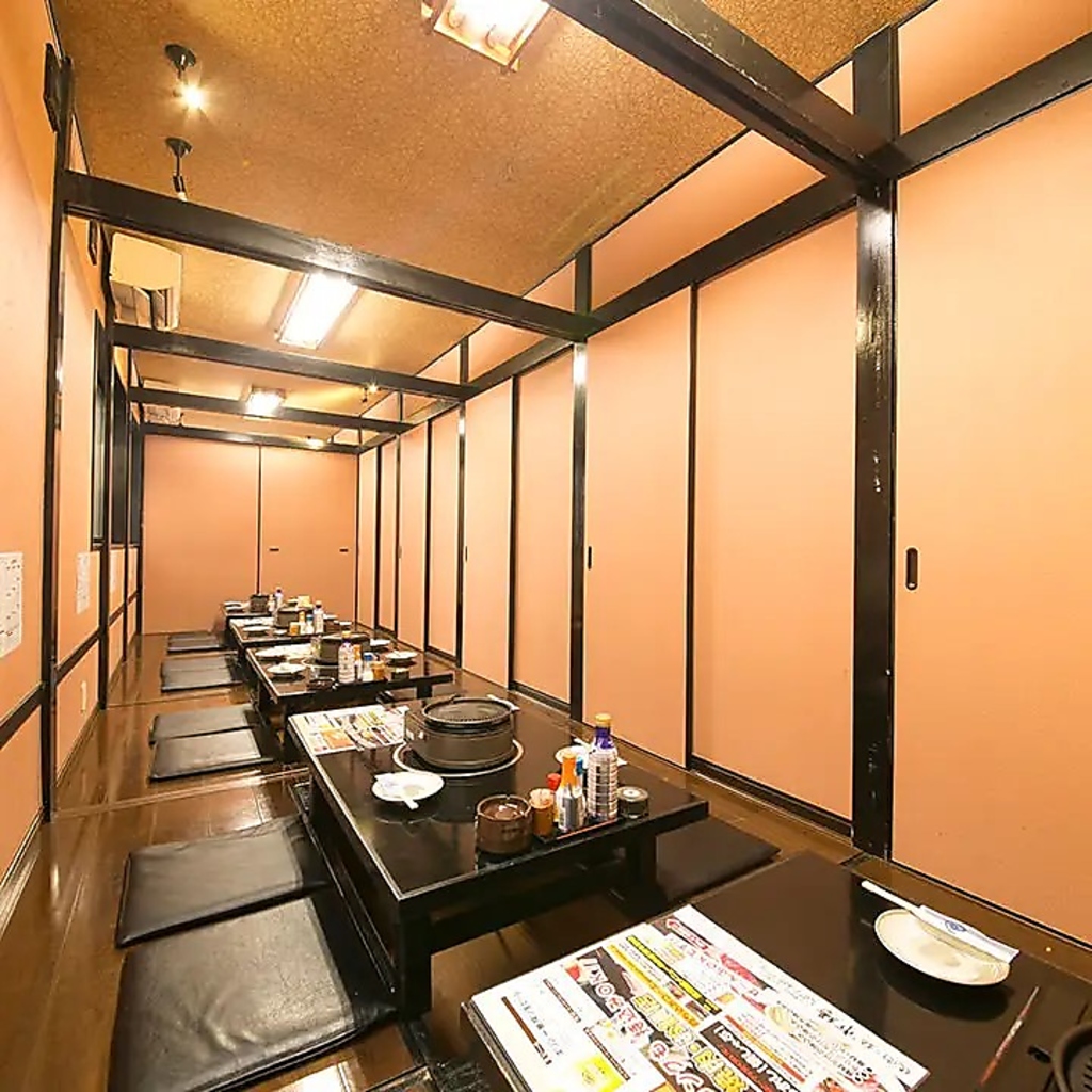 2名～40名様までOK！女子会、グループのお仲間、打ち上げなどにピッタリの掘り炬燵個室です