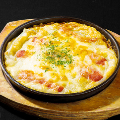 明太餅チーズ鉄板