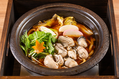 たっぷり牡蠣うどん