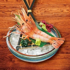 ボタンえび刺身