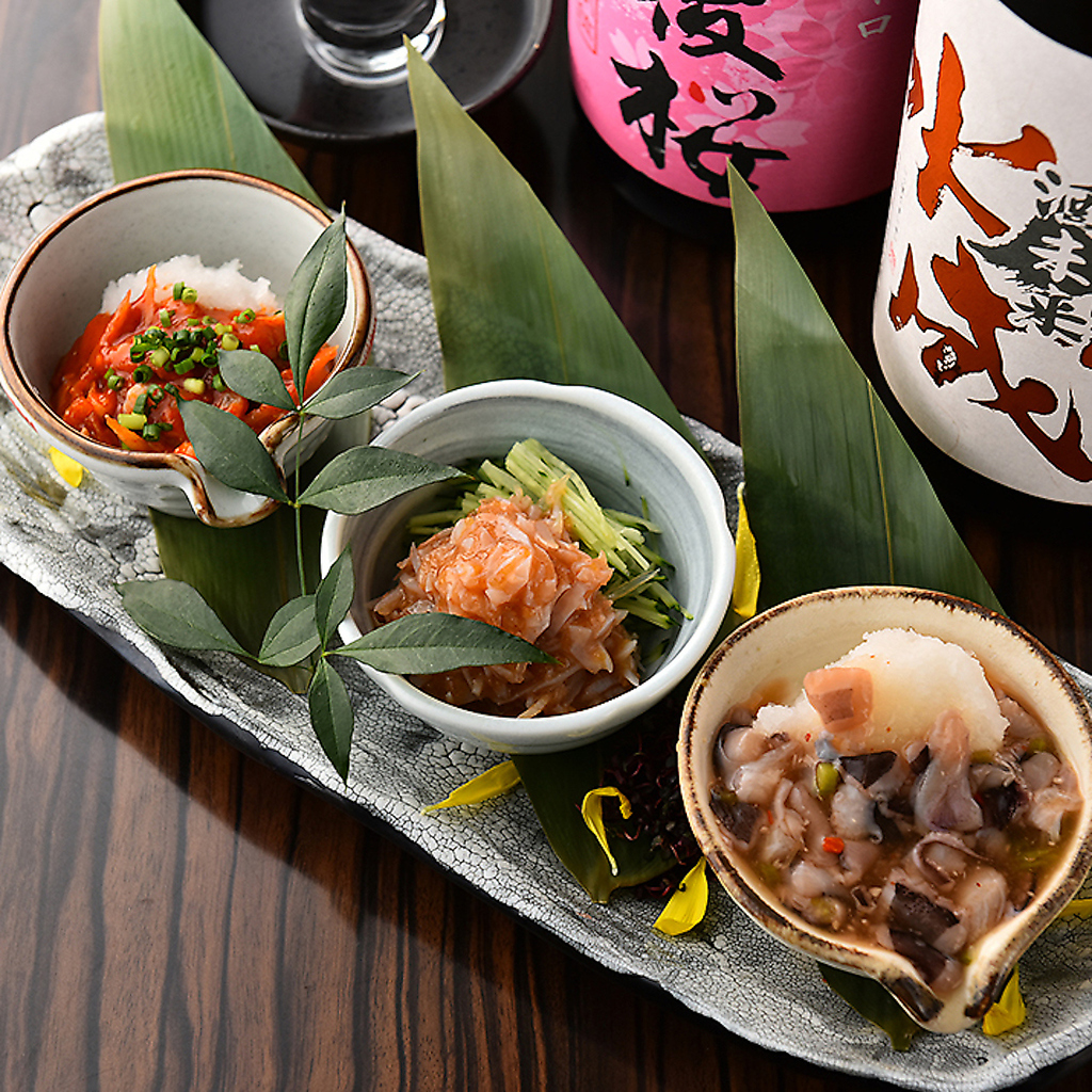 海の恵みと匠の技が織りなす極上のひとときを、完全個室の隠れ家で。